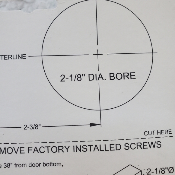 Bundle Only: Johnson Hardware Privacy Pocket Door Lock For 1 3/8” Doors Only - Picture 4 of 12